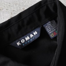 画像4: KOMAN SPORT 豹ポリエステルシャツ　 表記L  (4)
