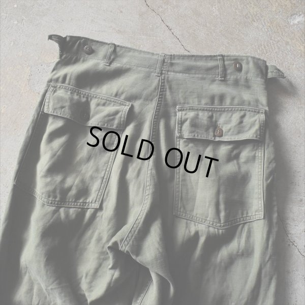 画像16: 1950s US.ARMY コットンベイカーパンツ　 "初期型"　 実寸W32