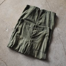 画像1: 1950s US.ARMY コットンベイカーパンツ　 "初期型"　 実寸W32 (1)