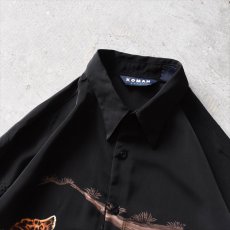 画像5: KOMAN SPORT 豹ポリエステルシャツ　 表記L  (5)