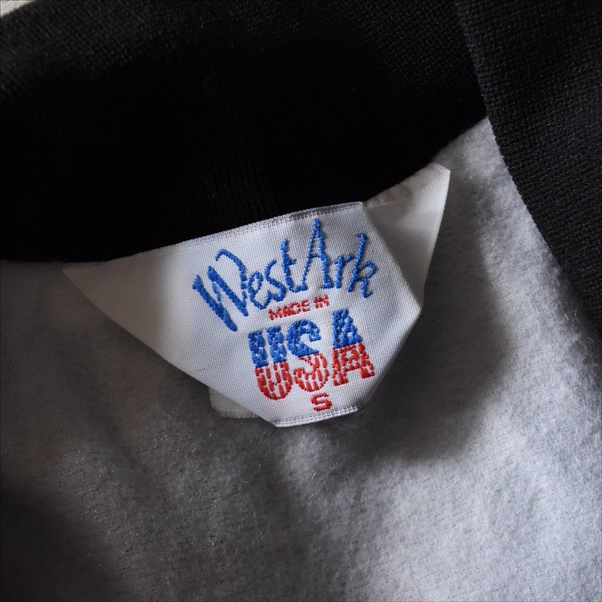 画像3: 1990s WestArk ナイロンスタジャン　 "MADE IN USA"　 表記S  (3)