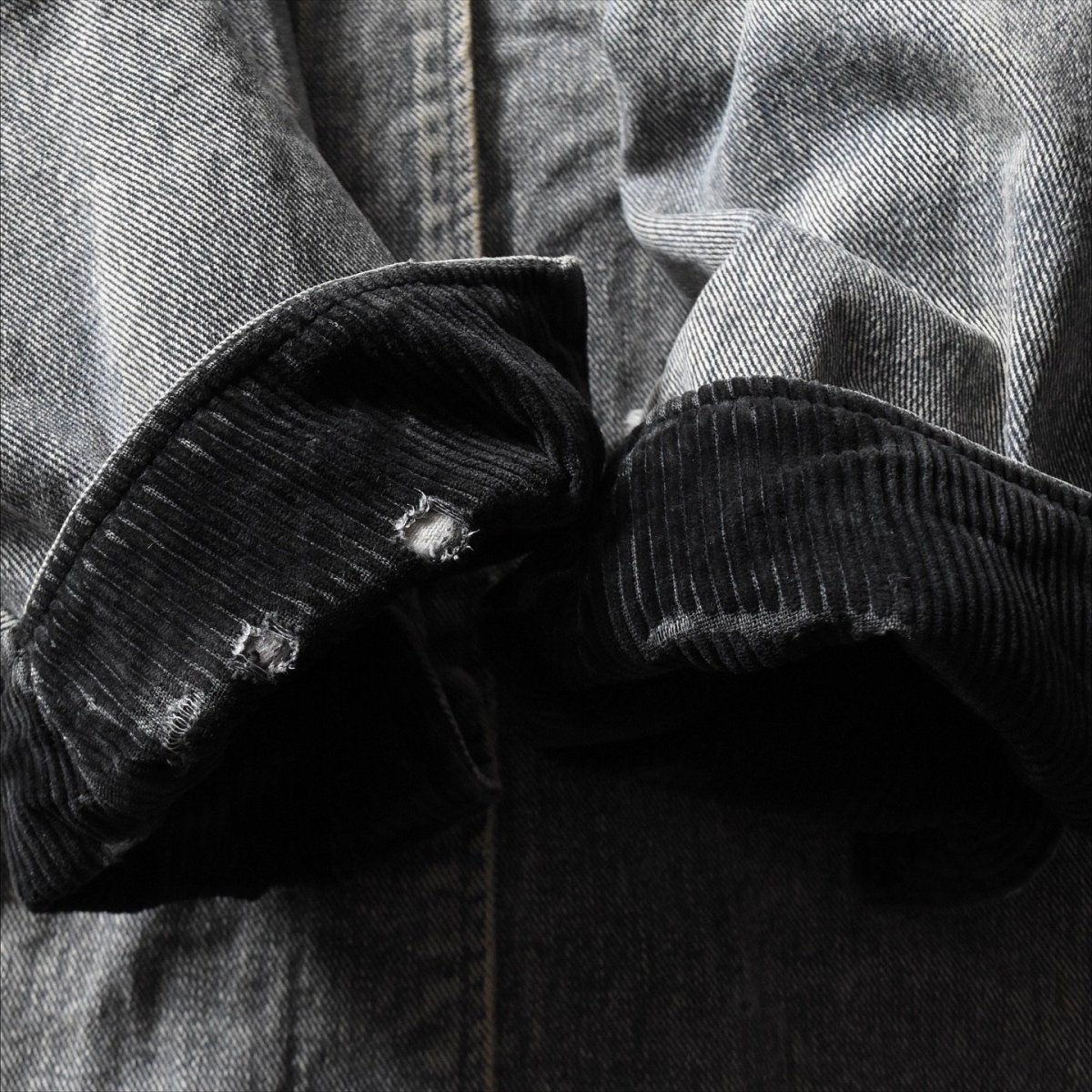 画像13: 1980s WOOLRICH デニムジャケット　 "MADE IN USA"　 表記WOMAN M  (13)