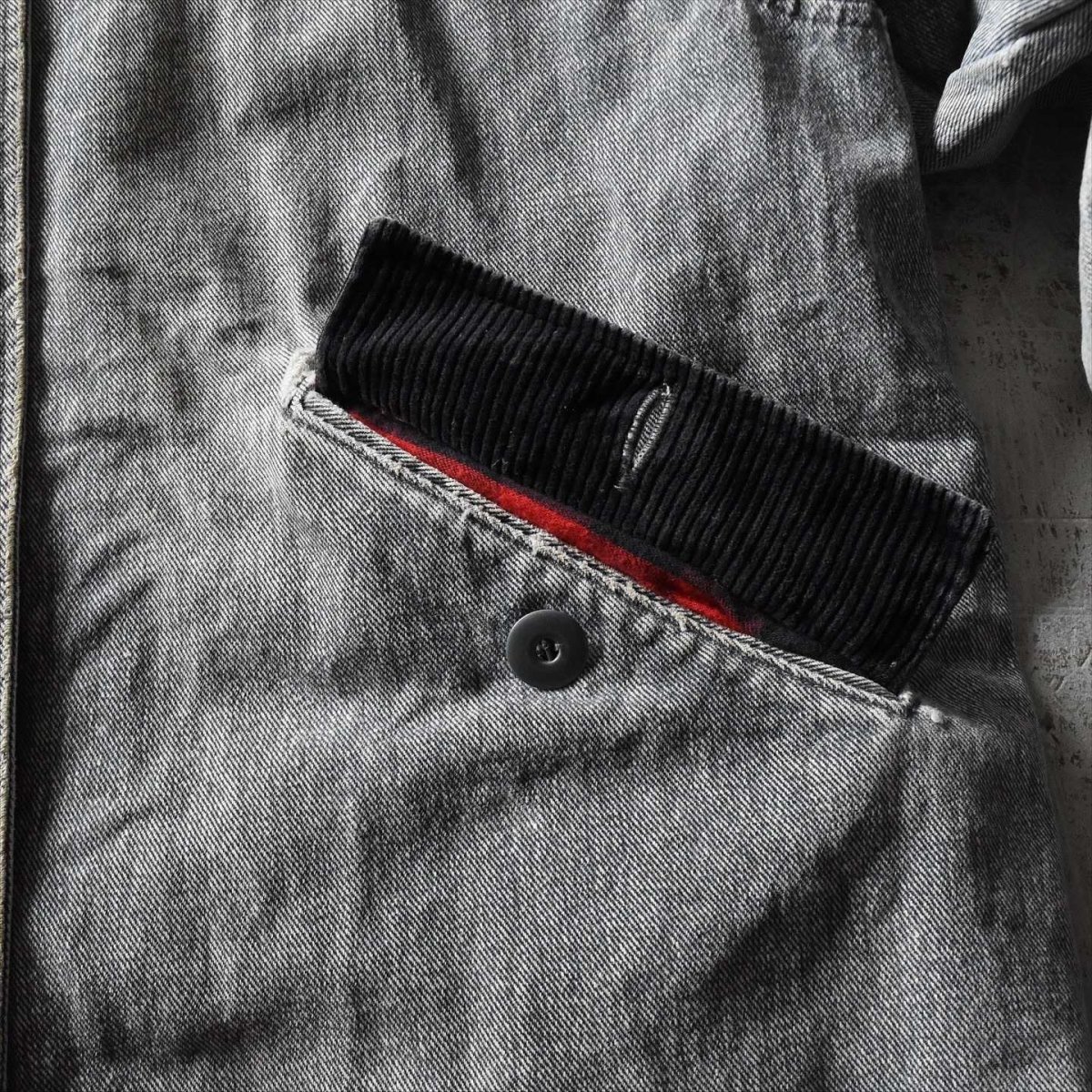 画像10: 1980s WOOLRICH デニムジャケット　 "MADE IN USA"　 表記WOMAN M  (10)