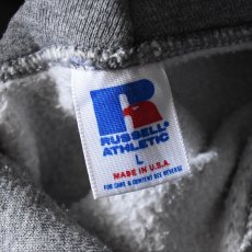 画像2: 1980s RUSSELL ARMYロゴスウェットパーカー　 "MADE IN USA"　 表記L  (2)