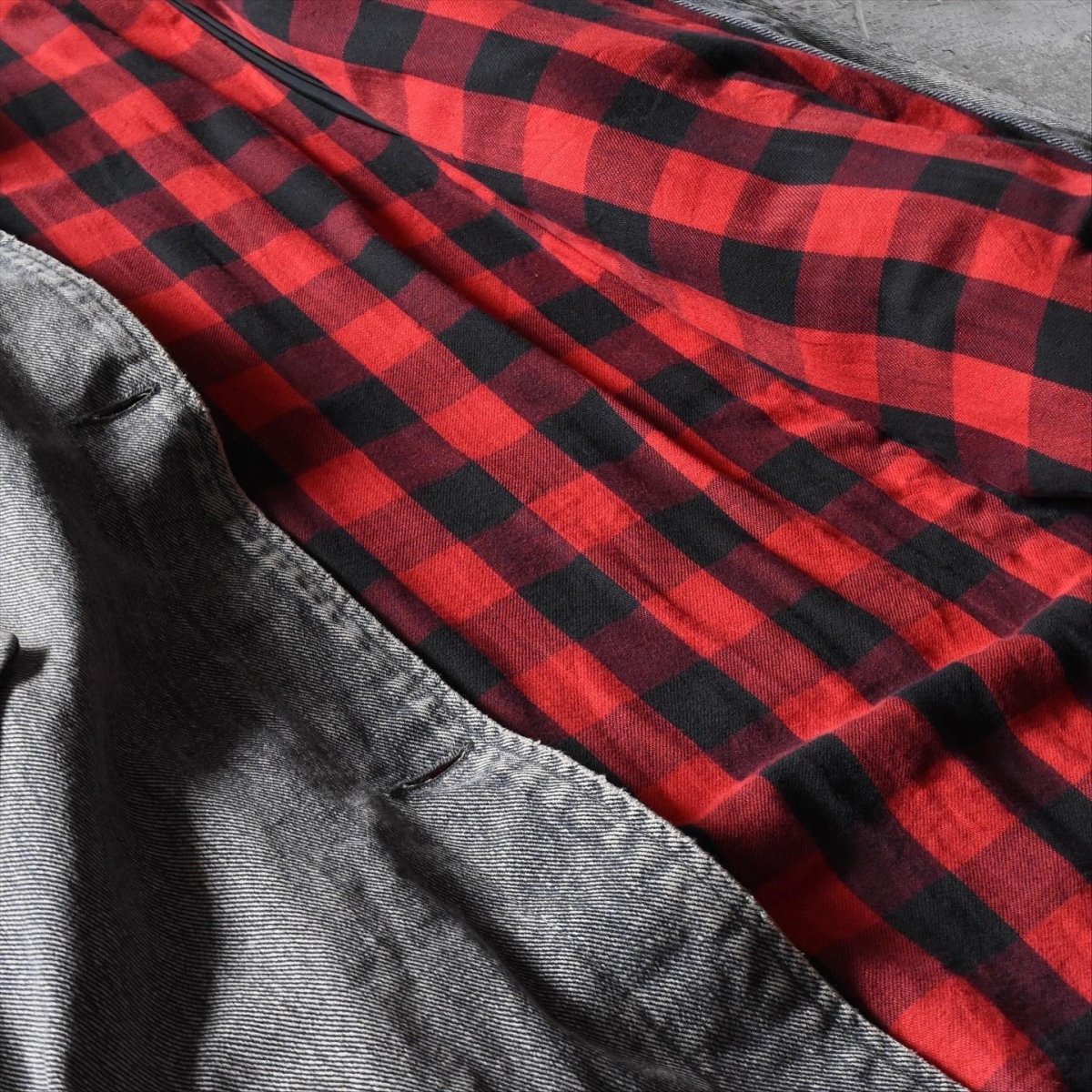 画像8: 1980s WOOLRICH デニムジャケット　 "MADE IN USA"　 表記WOMAN M  (8)