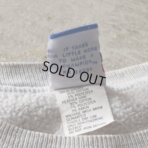 画像3: 1980s Champion ΠΣΕ 前Vスウェット　 "MADE IN USA"　 表記XL 