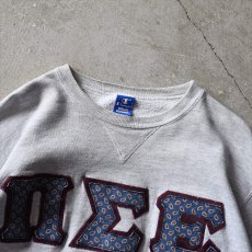 画像4: 1980s Champion ΠΣΕ 前Vスウェット　 "MADE IN USA"　 表記XL  (4)
