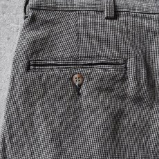 画像6: Polo by Ralph Lauren 千鳥格子2タックパンツ　 表記W36 L32  (6)
