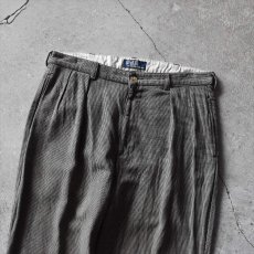 画像4: Polo by Ralph Lauren 千鳥格子2タックパンツ　 表記W36 L32  (4)