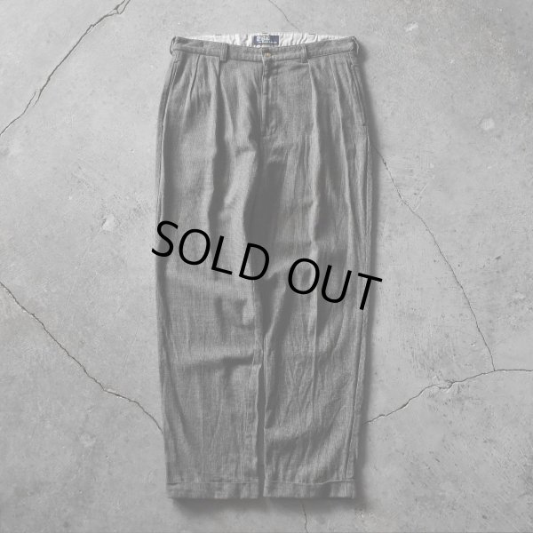 画像8: Polo by Ralph Lauren 千鳥格子2タックパンツ　 表記W36 L32 