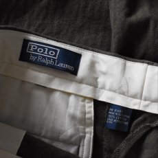 画像2: Polo by Ralph Lauren ヘリンボーン2タックパンツ　 表記W34 L32  (2)