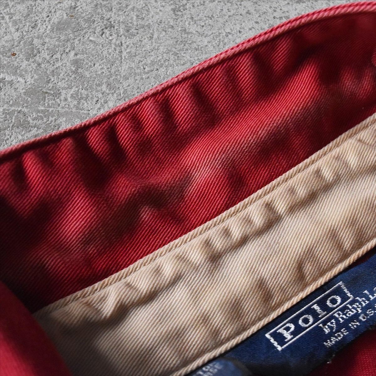 画像10: 1980-90s Polo by Ralph Lauren チンスト付きコットンジャケット　 "MADE IN USA"　 表記L  (10)