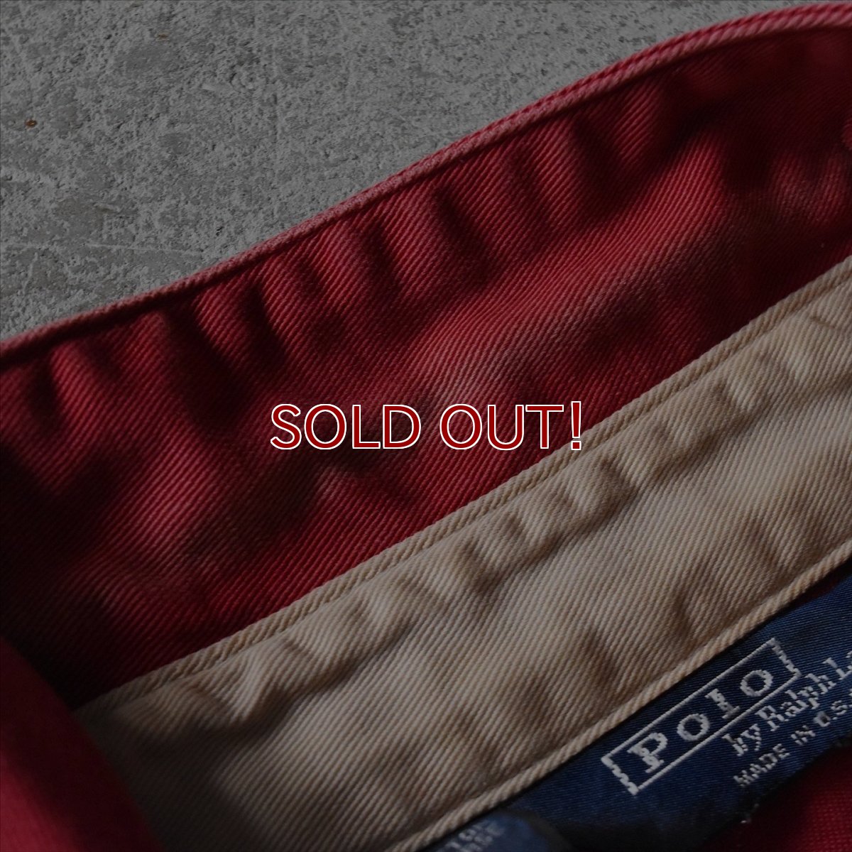 画像10: 1980-90s Polo by Ralph Lauren チンスト付きコットンジャケット　 "MADE IN USA"　 表記L  (10)