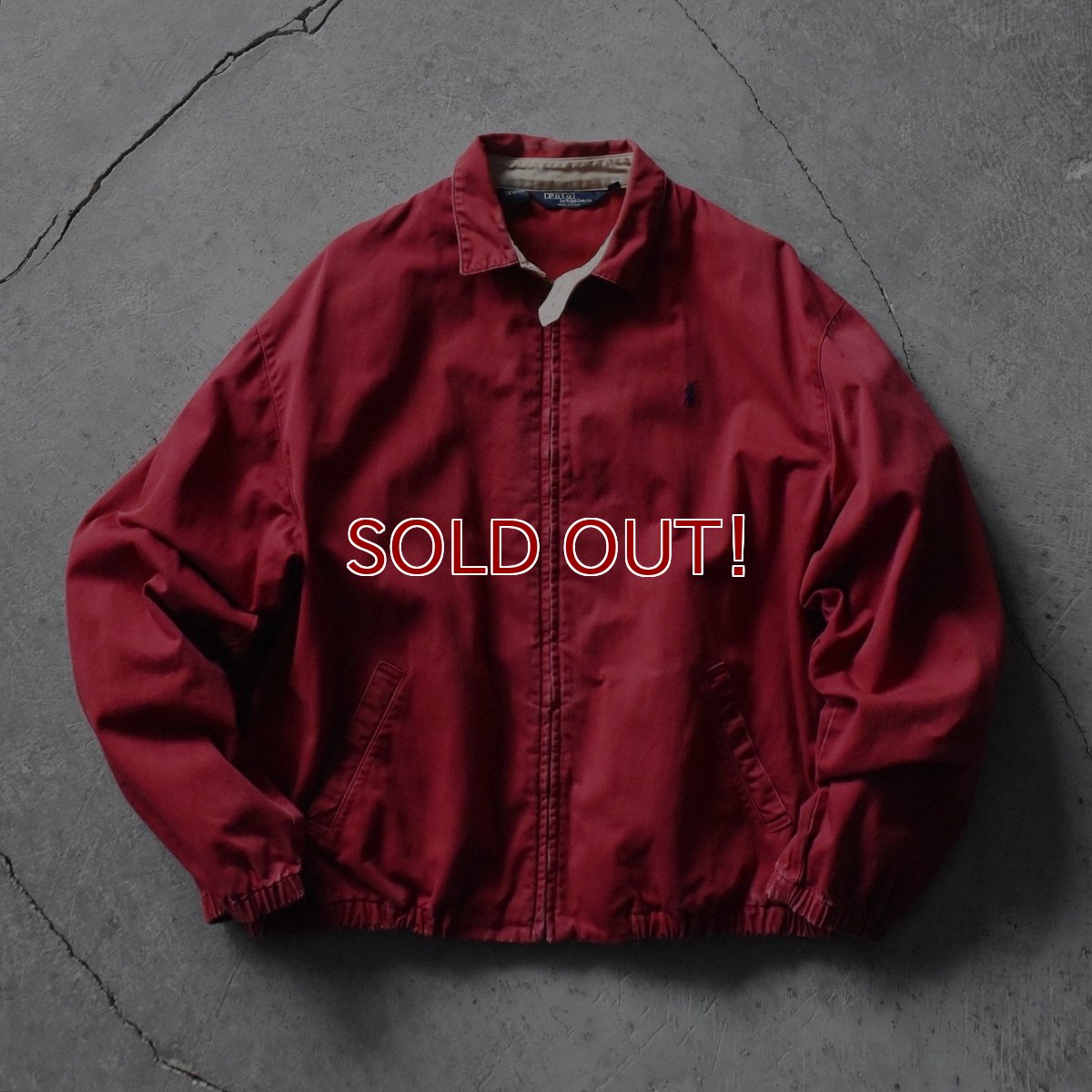 画像1: 1980-90s Polo by Ralph Lauren チンスト付きコットンジャケット　 "MADE IN USA"　 表記L  (1)