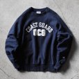 画像1: Champion リバースウィーブスウェット　<br>"US.COAST GUARD"　<br>表記M<br> (1)