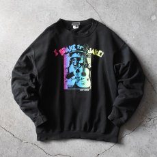 画像1: 1990s SHAKEY JAKE WOODS スウェット　 "MADE IN USA"　 表記L  (1)