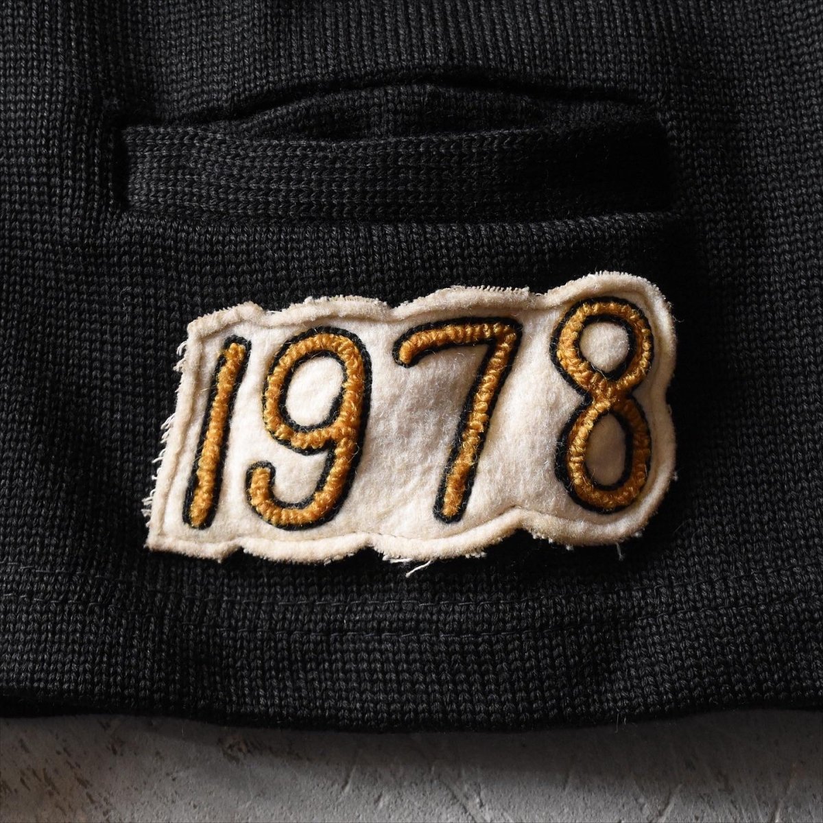 画像8: 1970s COLEMAN KNITTING MILLS レタードカーディガン　 実寸SM  (8)