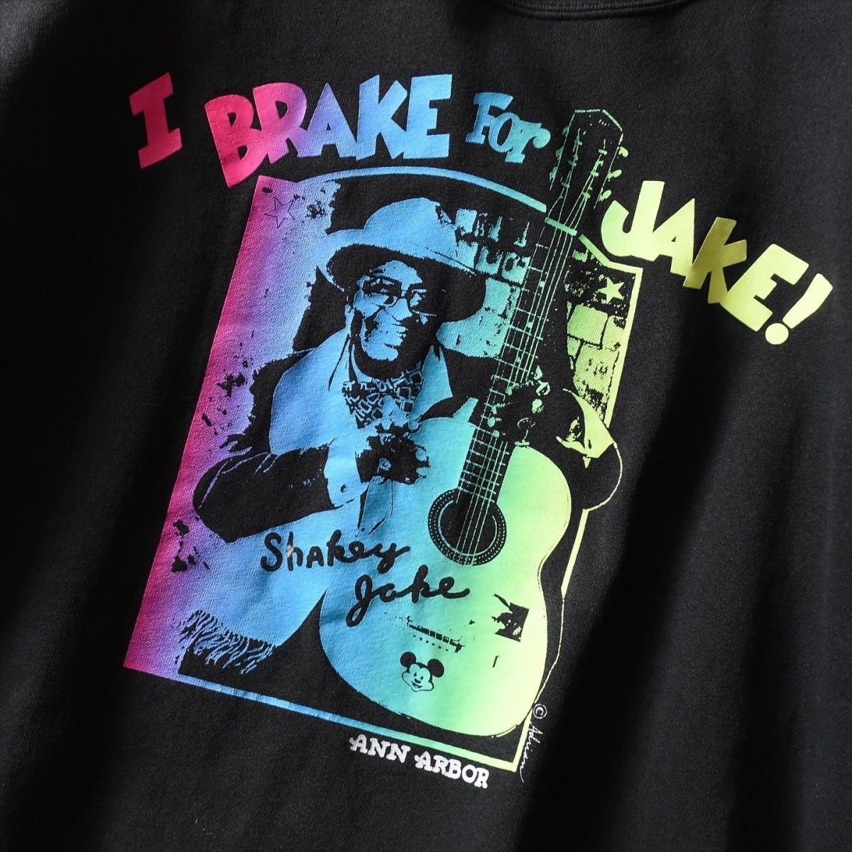 画像4: 1990s SHAKEY JAKE WOODS スウェット　 "MADE IN USA"　 表記L  (4)