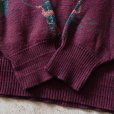 画像6: 1990s ORVIS フィッシング柄コットンセーター　<br>"MADE IN USA"　<br>表記L<br> (6)
