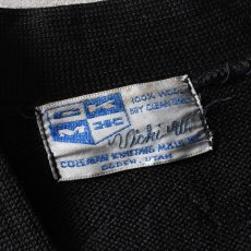 画像3: 1970s COLEMAN KNITTING MILLS レタードカーディガン　 実寸SM  (3)