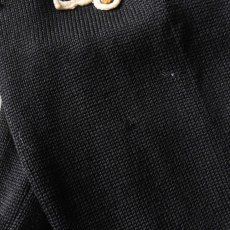 画像14: 1970s COLEMAN KNITTING MILLS レタードカーディガン　 実寸SM  (14)