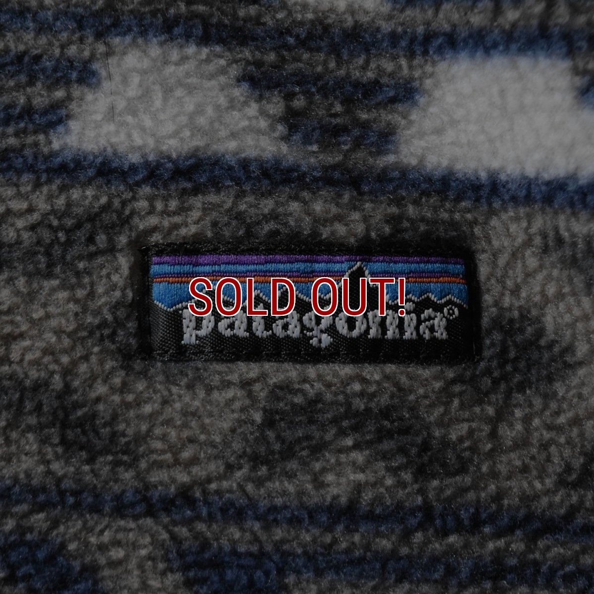 画像6: 1990s Patagonia サルティーヨ柄シンチラフリーススナップT　 "MADE IN USA"　 表記L  (6)
