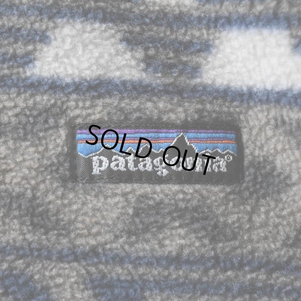 画像6: 1990s Patagonia サルティーヨ柄シンチラフリーススナップT　 "MADE IN USA"　 表記L 