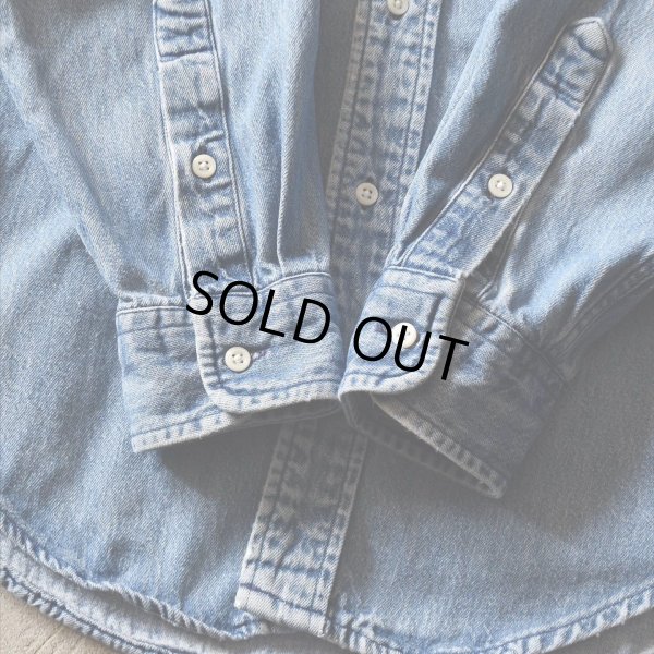 画像10: 1980s Polo by Ralph Lauren デニムシャツ　 "MADE IN USA"　 表記boysXL 