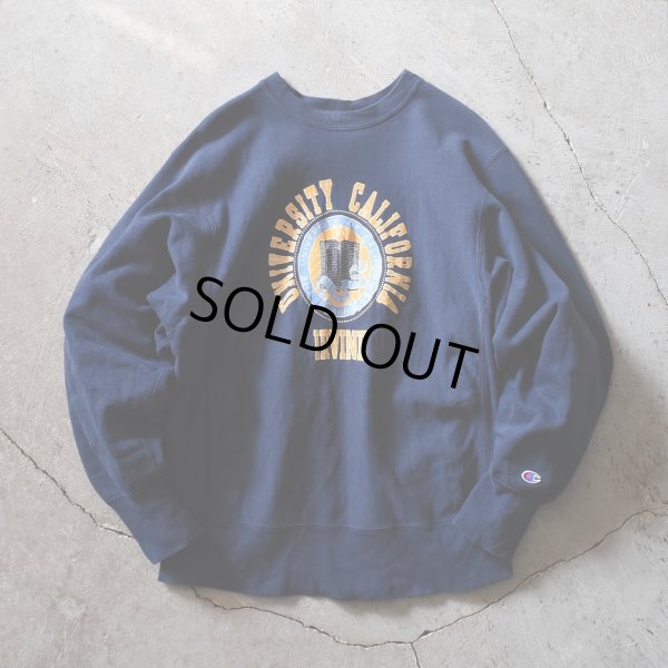 画像1: 1980s Champion リバースウィーブスウェット　 "UNIVERSITY OF CALIFORNIA IRVINE"　 表記L 