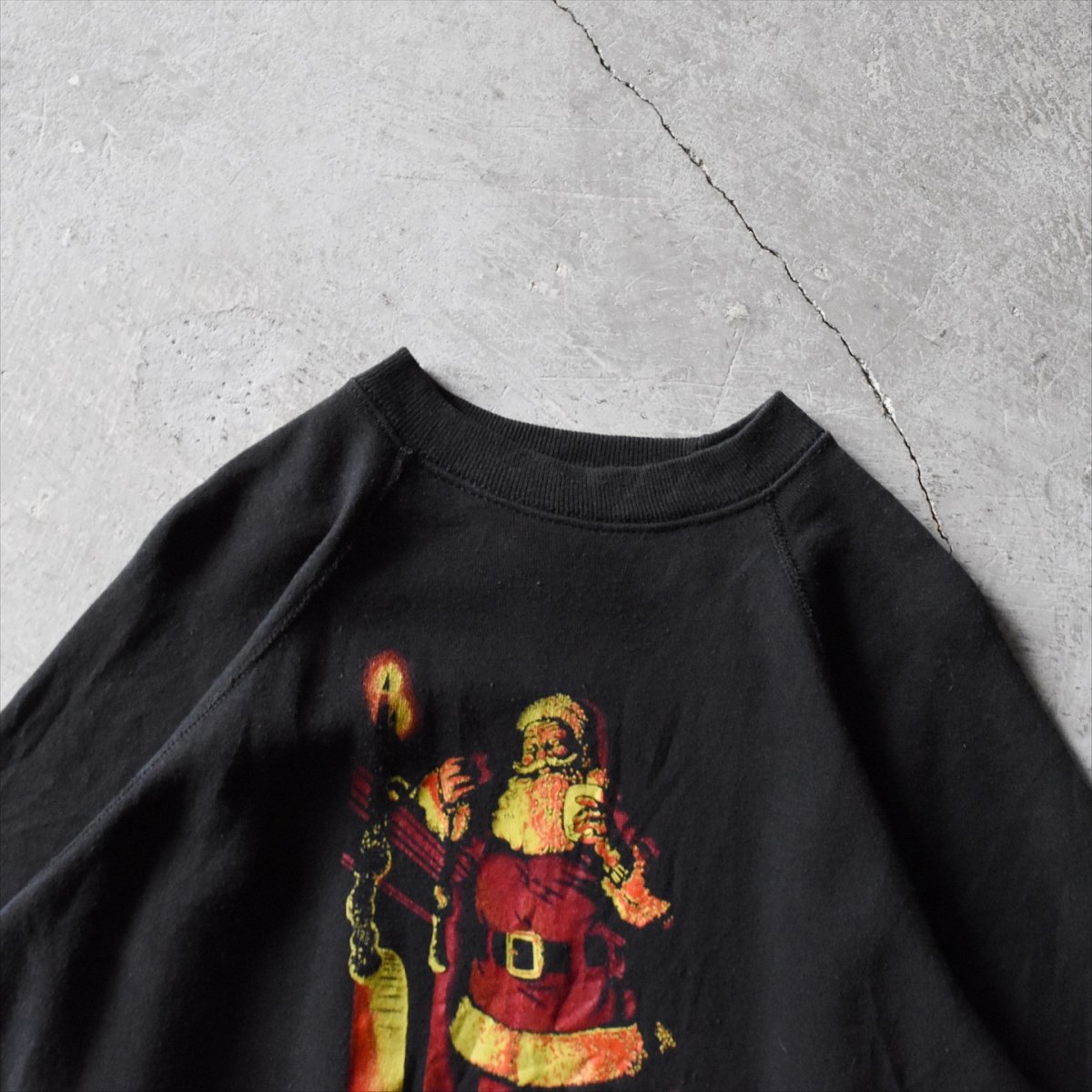 画像3: 1990s MERRY CHRISTMAS サンタクローススウェット　 "MADE IN USA"　 表記L  (3)