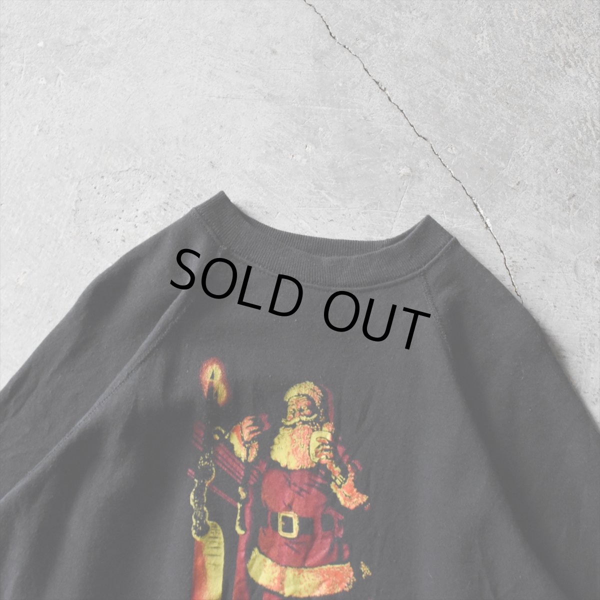 画像3: 1990s MERRY CHRISTMAS サンタクローススウェット　 "MADE IN USA"　 表記L  (3)