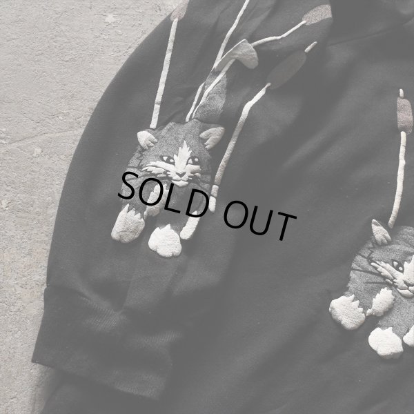 画像7: 1980s ねご 発泡プリントスウェット　 実寸L 