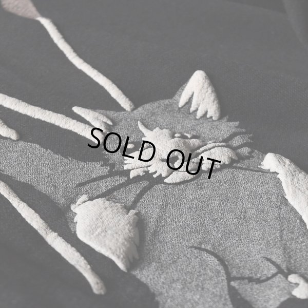 画像6: 1980s ねご 発泡プリントスウェット　 実寸L 