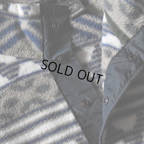 画像4: 1990s Patagonia サルティーヨ柄シンチラフリーススナップT　 "MADE IN USA"　 表記L 