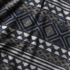 画像5: 1990s Patagonia サルティーヨ柄シンチラフリーススナップT　 "MADE IN USA"　 表記L  (5)