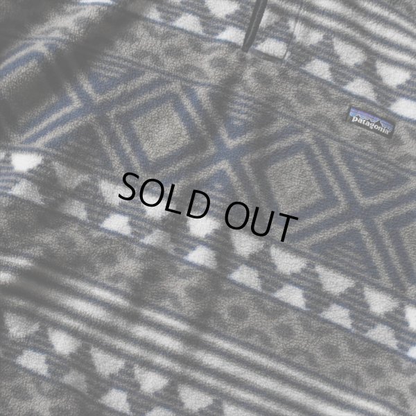 画像5: 1990s Patagonia サルティーヨ柄シンチラフリーススナップT　 "MADE IN USA"　 表記L 