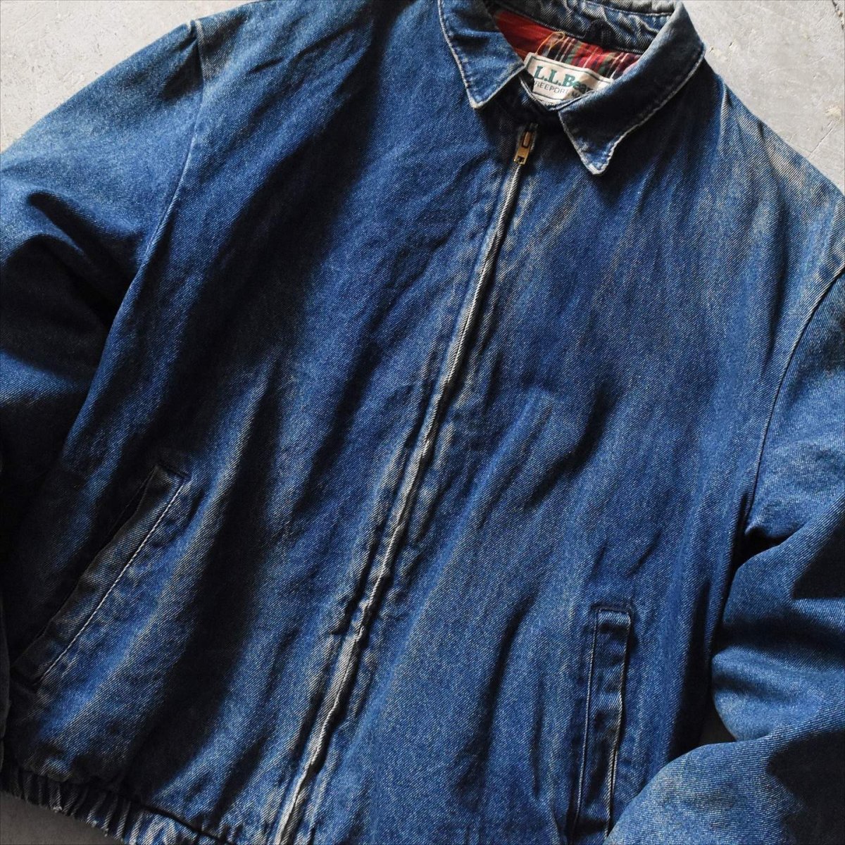 画像6: 1980s L.L.Bean デニムジャケット　 実寸ML  (6)