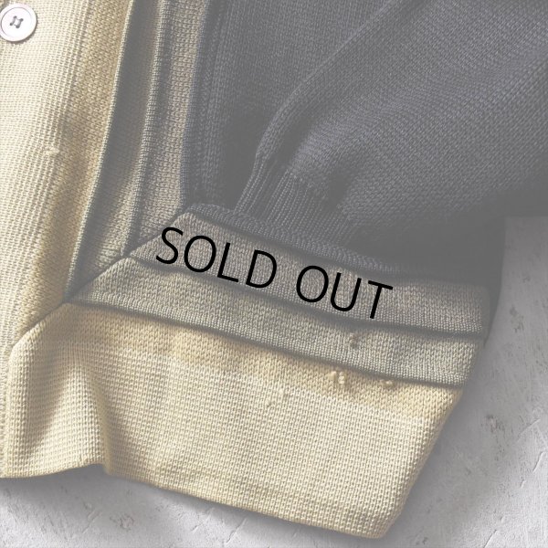 画像14: 1960s ウールニットカーディガン　 表記L 