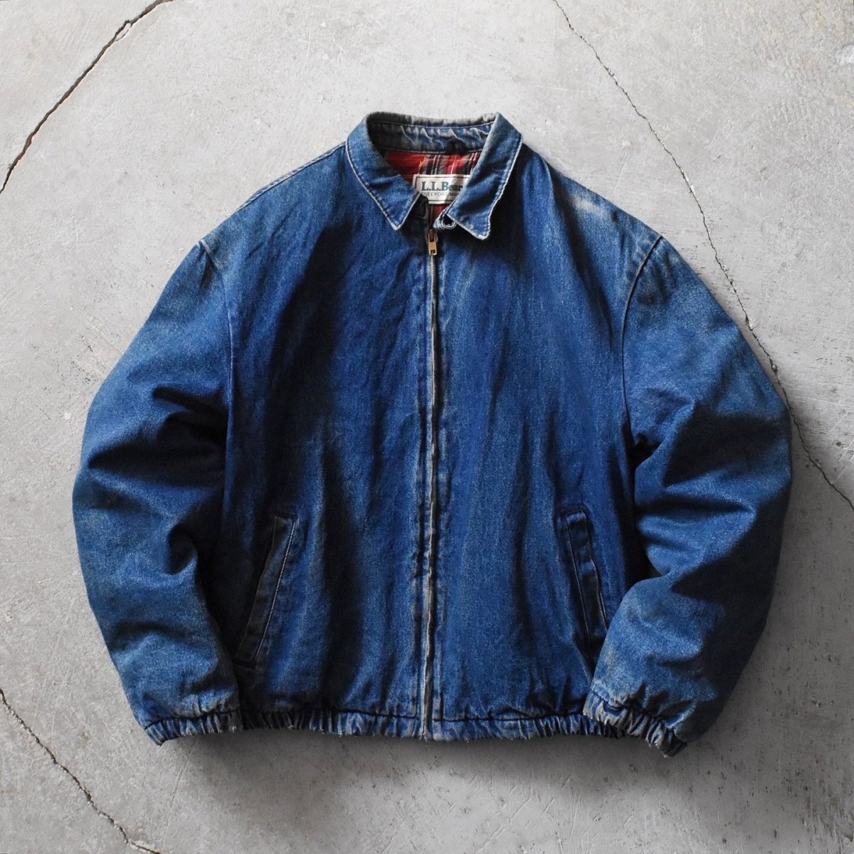 画像1: 1980s L.L.Bean デニムジャケット　 実寸ML  (1)