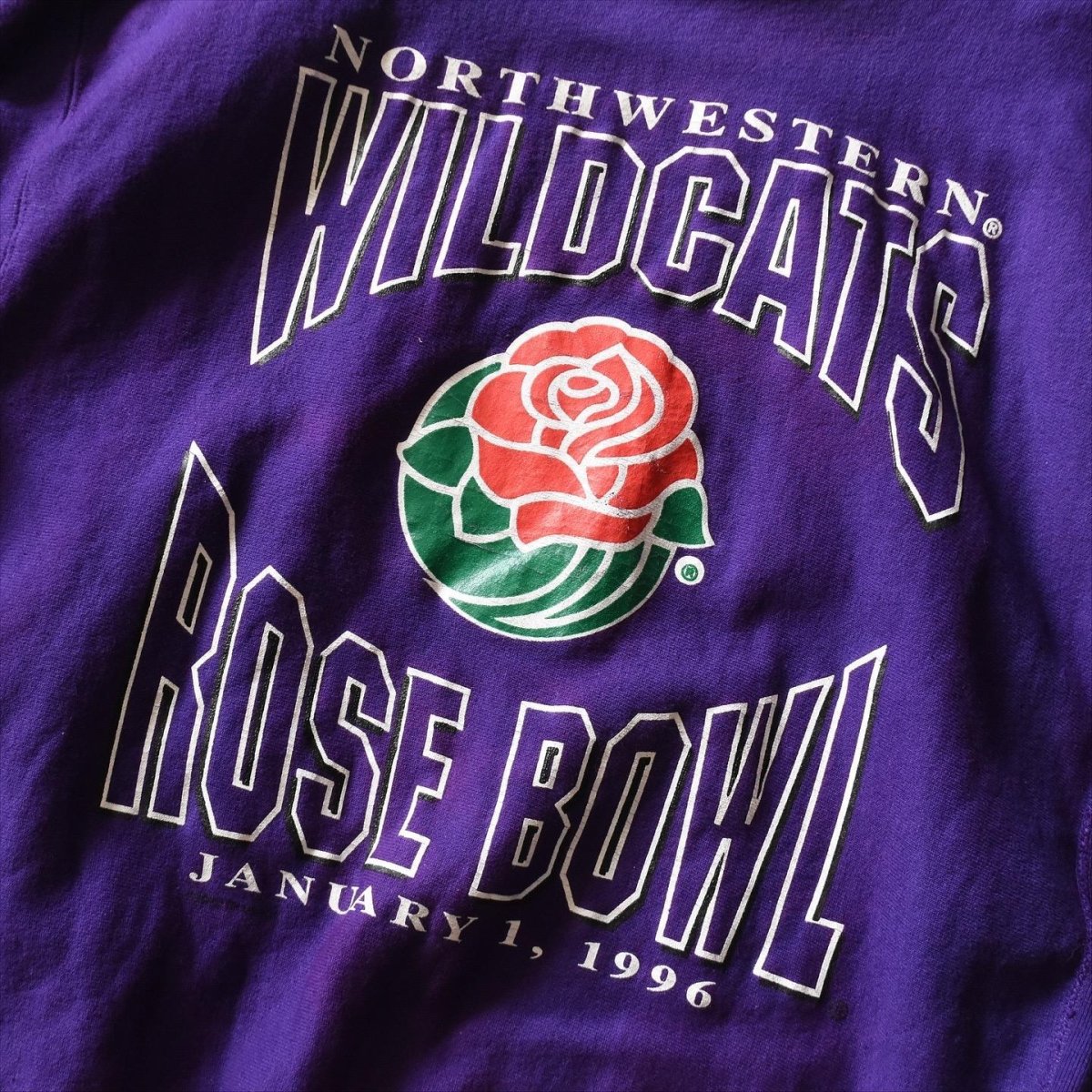 画像4: 1990s Champion リバースウィーブスウェット　 "ROSE BOWL JANUARY 1, 1996"　 表記XXL  (4)