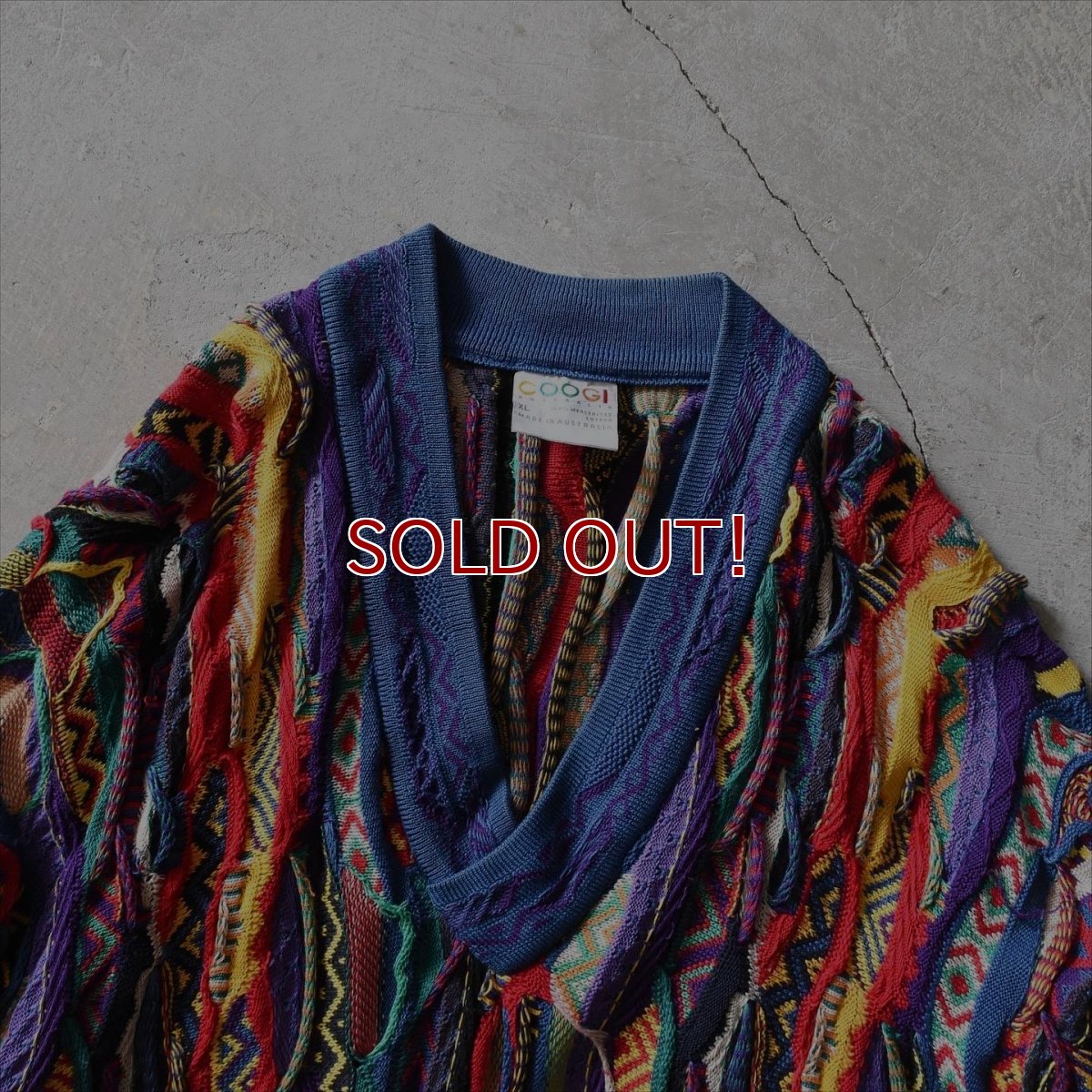 画像4: 1990s COOGI 3Dコットンニット　 "MADE IN AUSTRALIA"　 表記XL  (4)