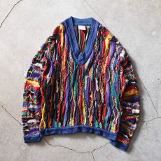 画像1: 1990s COOGI 3Dコットンニット　 "MADE IN AUSTRALIA"　 表記XL  (1)