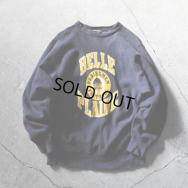 画像1: 1980-90s SAND-KNIT リバースウィーブTYPE カレッジスウェット　 "MADE IN USA"　 表記M 