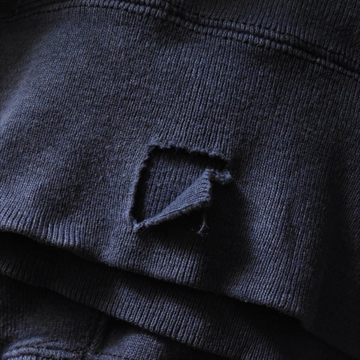 画像8: 1980-90s SAND-KNIT リバースウィーブTYPE カレッジスウェット　 "MADE IN USA"　 表記M  (8)