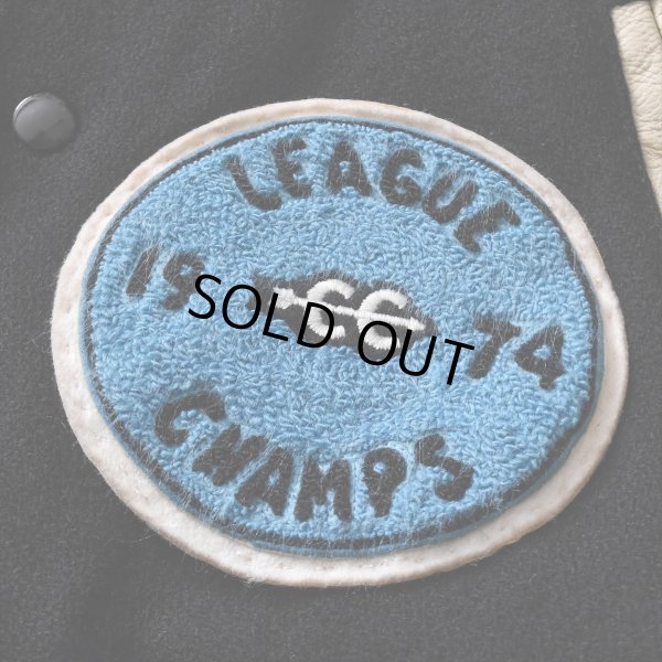 画像12: 1970s WHITING 袖レザースタジャン　 "MADE IN USA"　 表記42 