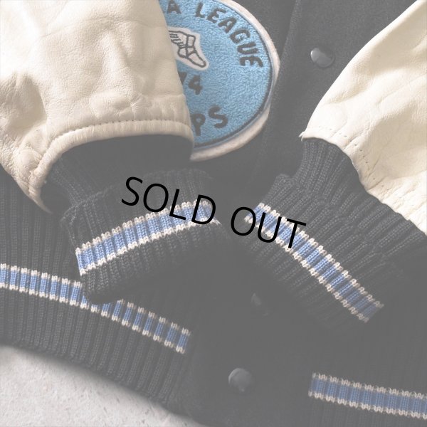 画像17: 1970s WHITING 袖レザースタジャン　 "MADE IN USA"　 表記42 