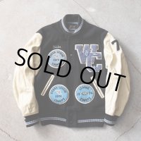 1970s WHITING 袖レザースタジャン　 "MADE IN USA"　 表記42 