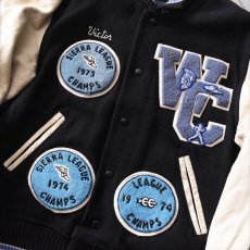 画像7: 1970s WHITING 袖レザースタジャン　 "MADE IN USA"　 表記42  (7)