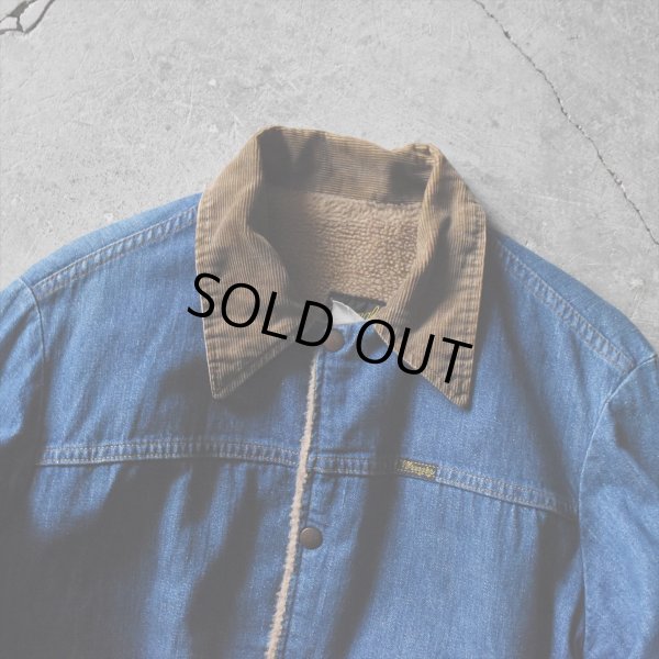 画像4: 1970s Wrangler 257MJL デニムボアジャケット　 "MADE IN USA"　 表記42L 