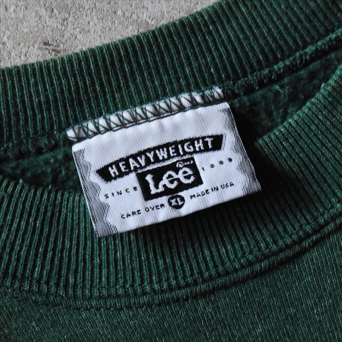 画像2: 1990s Lee HEAVYWEIGHT プリントスウェット　 "MADE IN USA"　 表記XL  (2)